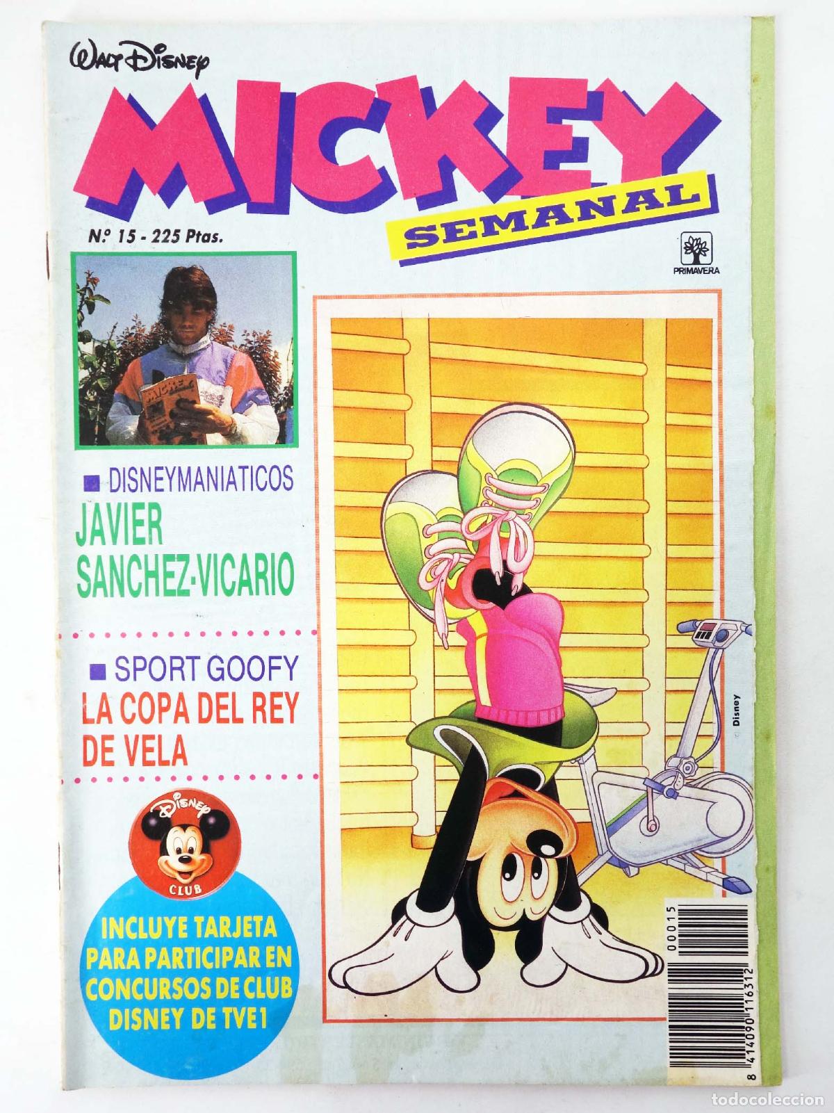 C&oacute;mics: MICKEY SEMANAL 15 (Vvaa) Primavera, 1991 - Foto 1