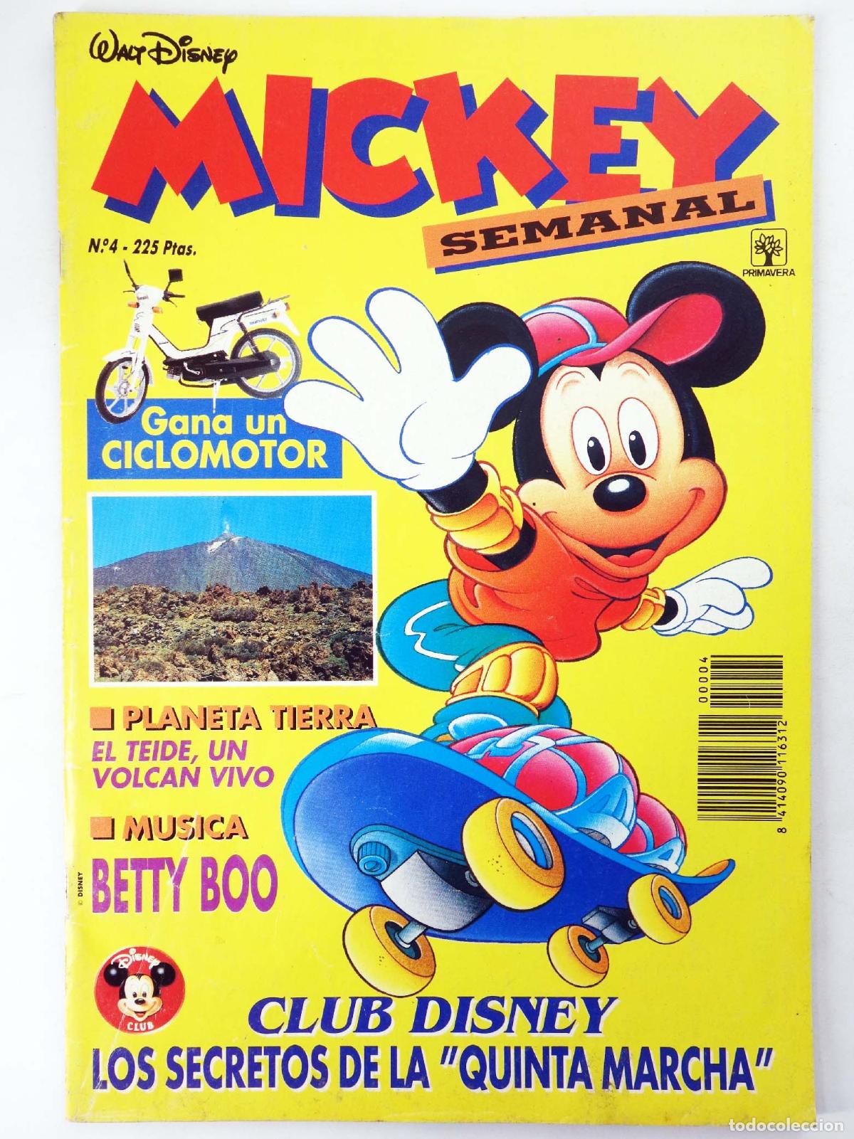 C&oacute;mics: MICKEY SEMANAL 4 (Vvaa) Primavera, 1991 - Foto 1