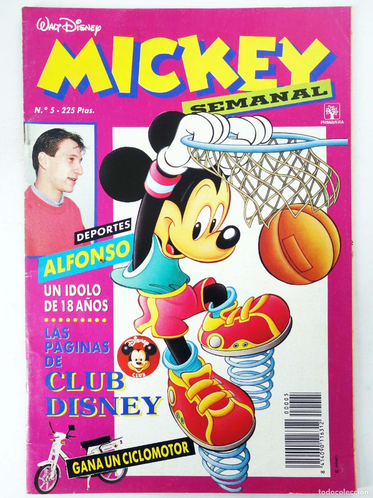 C&oacute;mics: MICKEY SEMANAL 5 (Vvaa) Primavera, 1991 - Foto 1