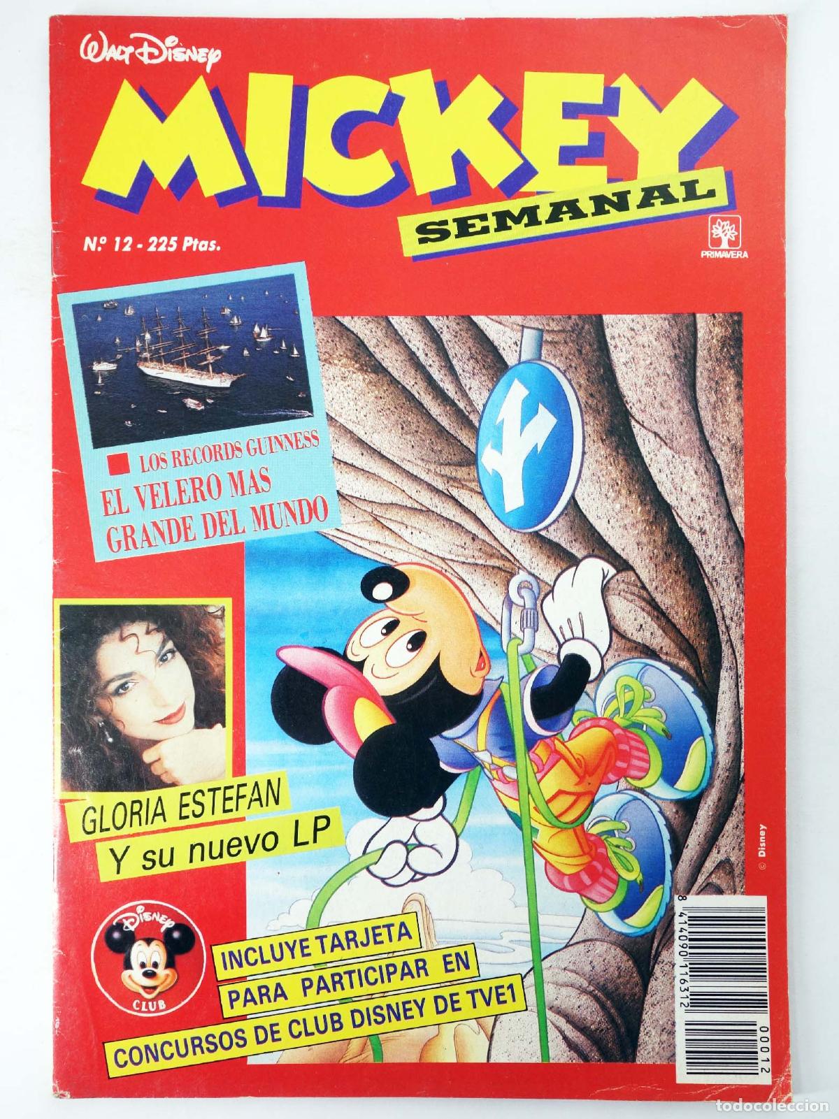 C&oacute;mics: MICKEY SEMANAL 12 (Vvaa) Primavera, 1991 - Foto 1