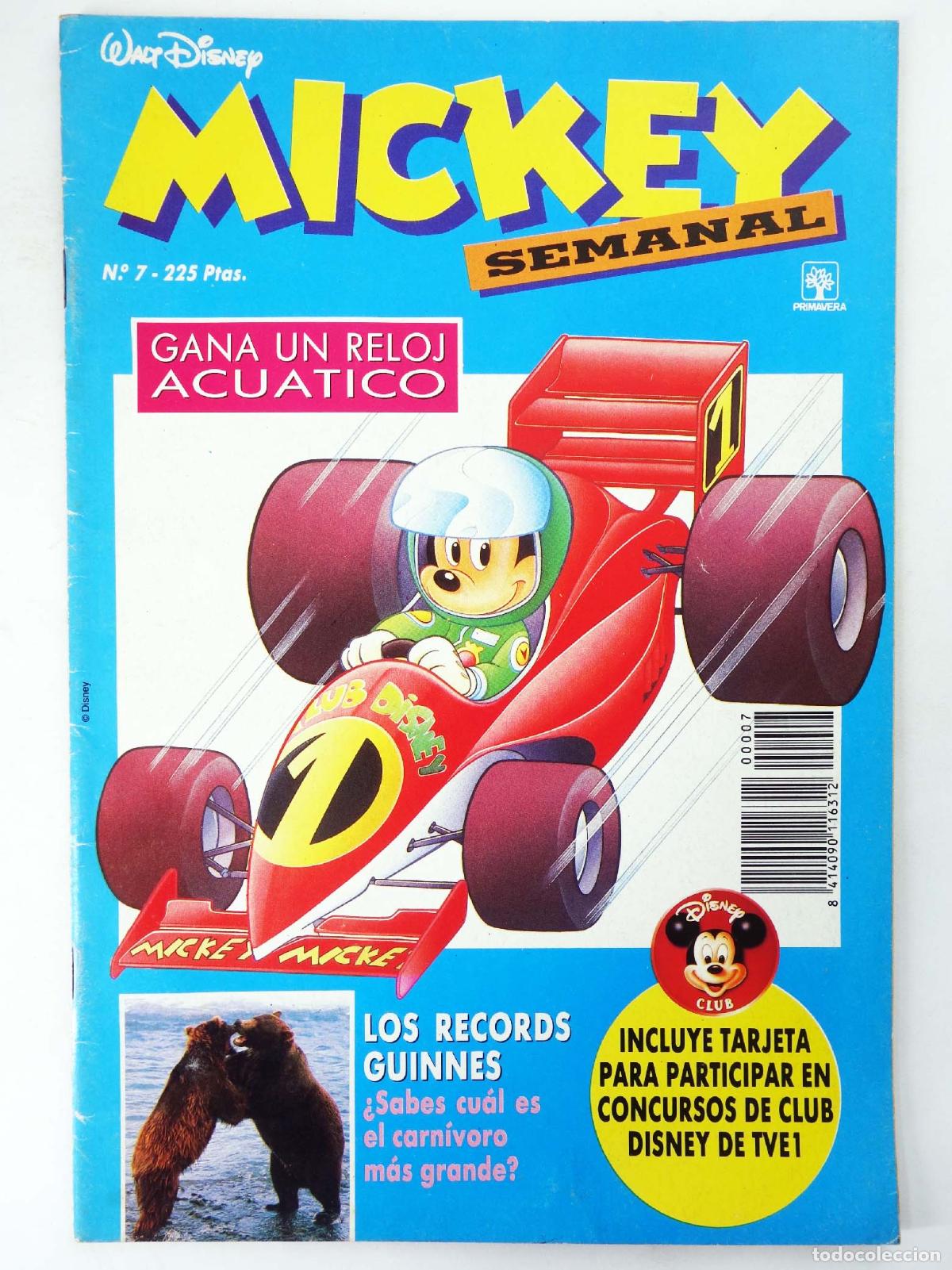 C&oacute;mics: MICKEY SEMANAL 7 (Vvaa) Primavera, 1991 - Foto 1
