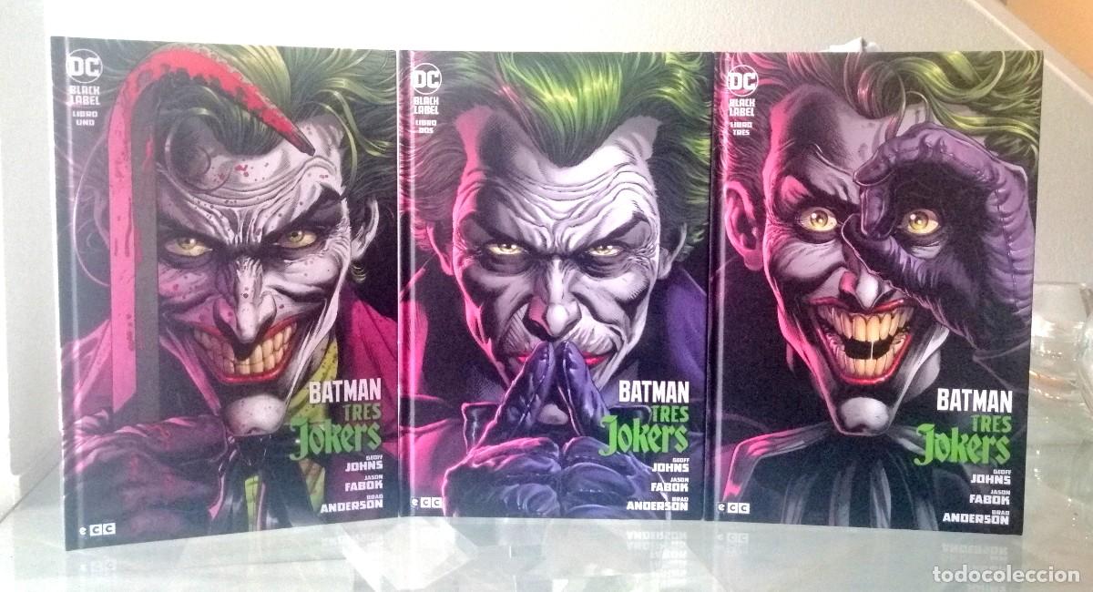 C&oacute;mics: BATMAN - TRES JOKERS (TRES TOMOS - COMPLETA) (GEOFF JOHNS, JSAON FABOK)ECC EXCELENTE ESTADO ECC - Foto 2