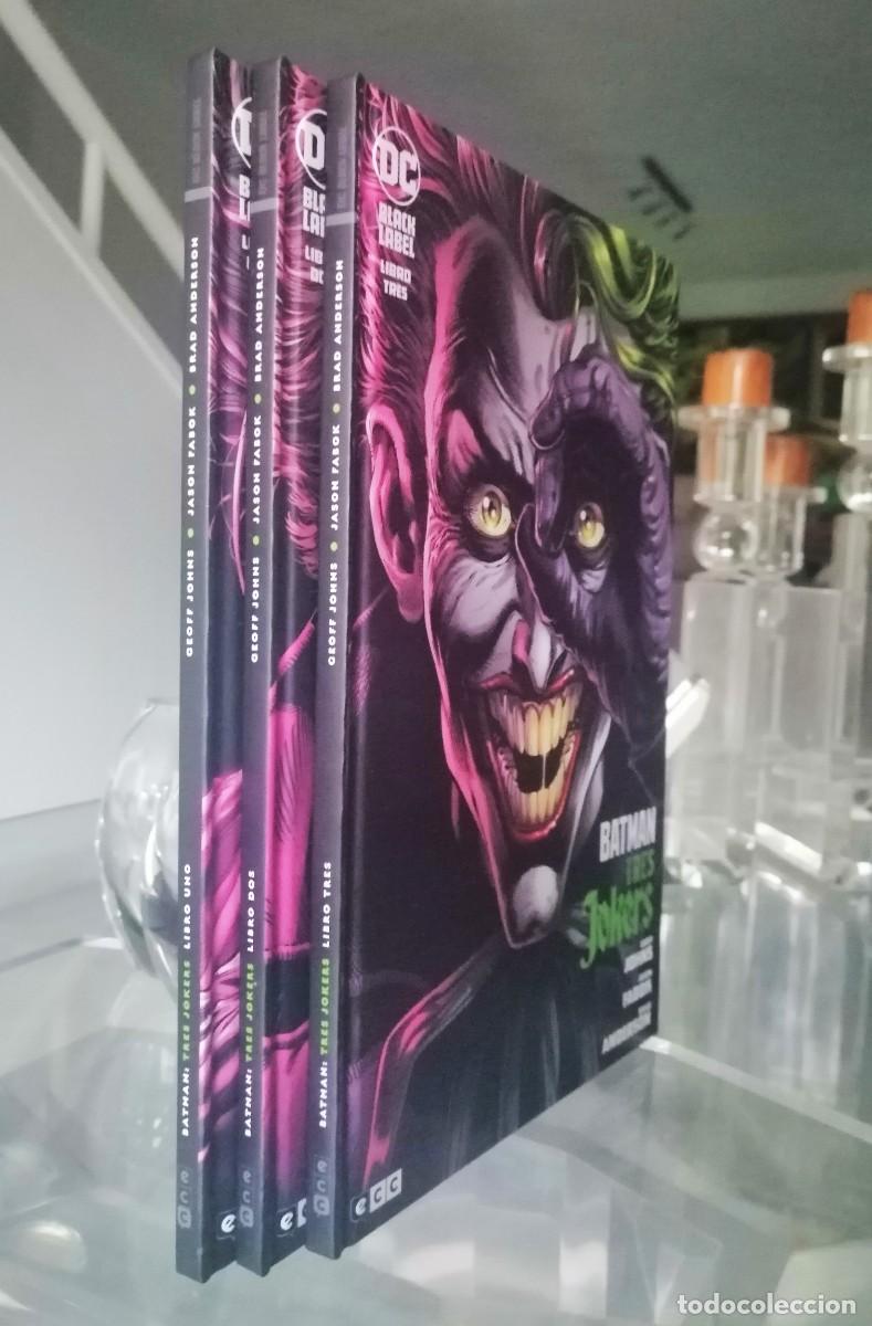 C&oacute;mics: BATMAN - TRES JOKERS (TRES TOMOS - COMPLETA) (GEOFF JOHNS, JSAON FABOK)ECC EXCELENTE ESTADO ECC - Foto 1