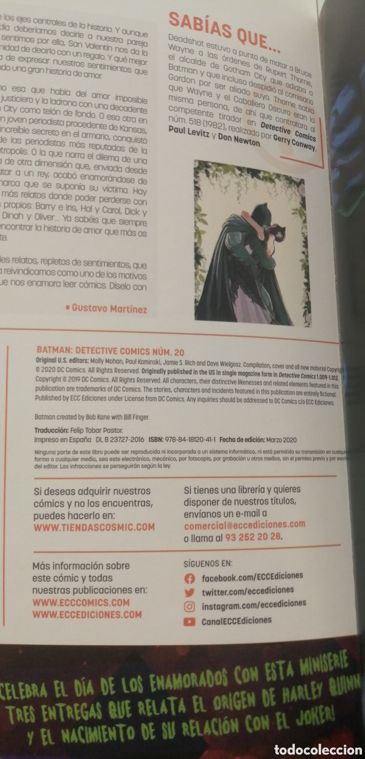 C&oacute;mics: Batman Detective N&uacute;mero 20 DC - Foto 4