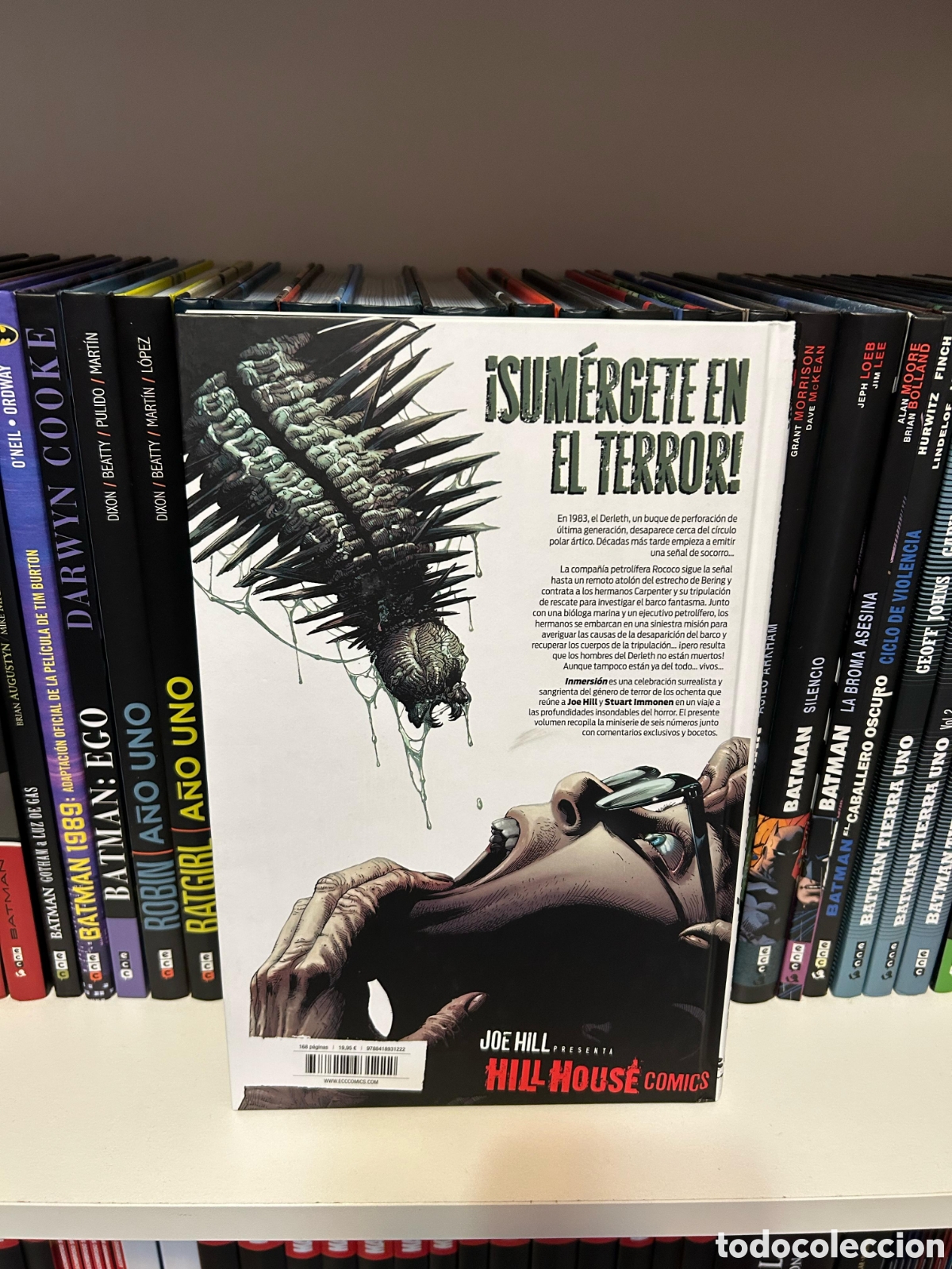 C&oacute;mics: INMERSI&Oacute;N (JOE HILL) (TAPA DURA-NUEVO) - Foto 2