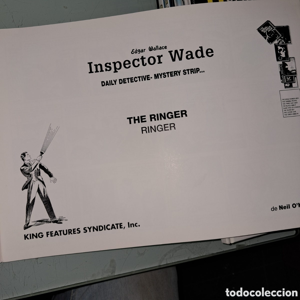 C&oacute;mics: Inspector Wade,Ringer, Neil OKeefe,1998, 24x34 - Foto 2
