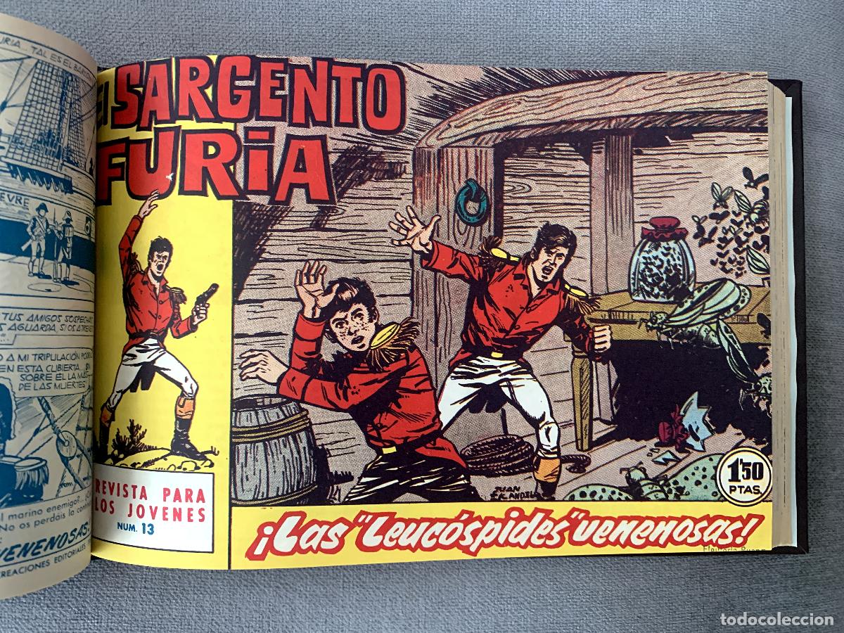 C&oacute;mics: EL SARGENTO FURIA. 36 N&Uacute;MEROS. EXCELENTE ESTADO. - Foto 1