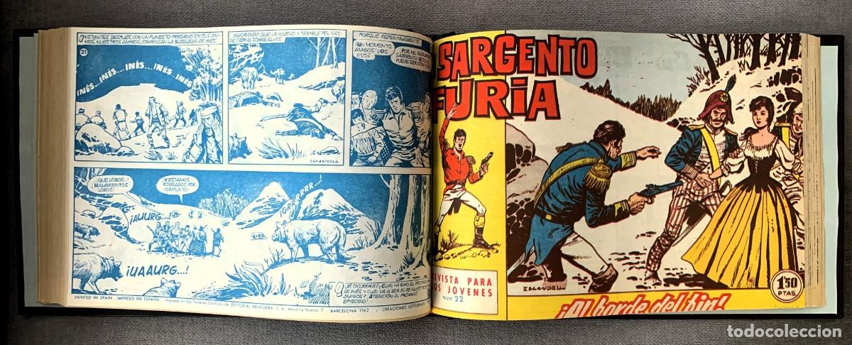 C&oacute;mics: EL SARGENTO FURIA. 36 N&Uacute;MEROS. EXCELENTE ESTADO. - Foto 9