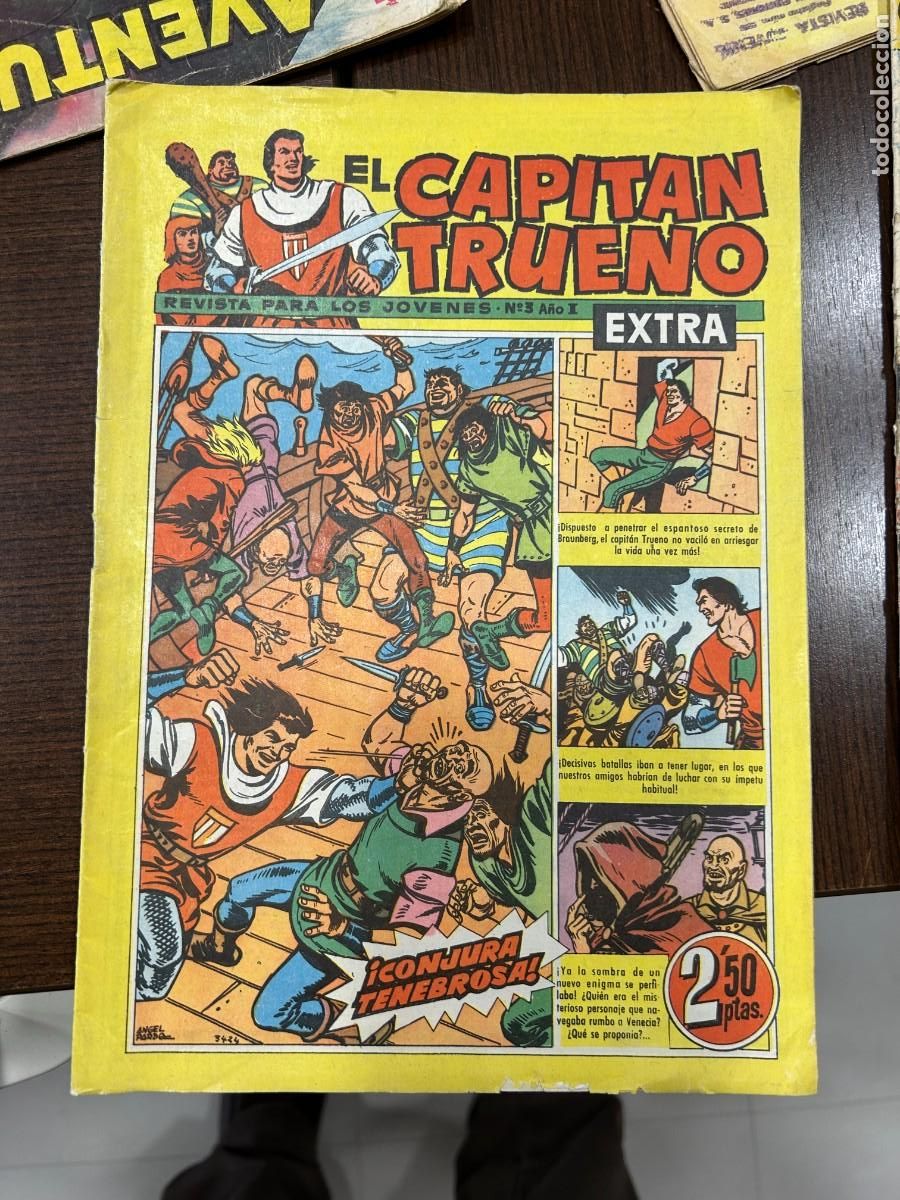 C&oacute;mics: capitan trueno extra n&ordm; 3 muy buen estado - Foto 1