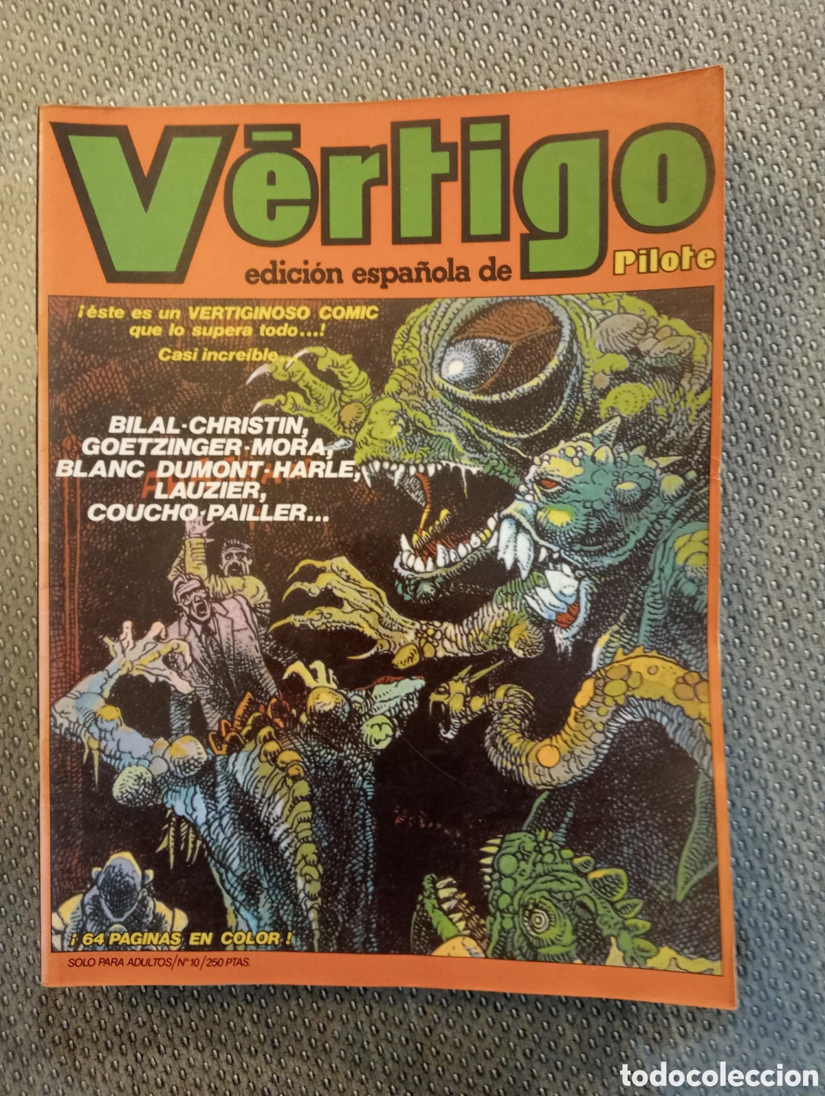 C&oacute;mics: V&Eacute;RTIGO. VERSI&Oacute;N ESPA&Ntilde;OLA DE PILOTE. N&ordm; 10 - Foto 1