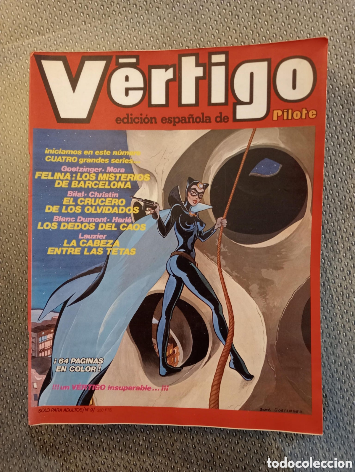 C&oacute;mics: V&Eacute;RTIGO. VERSI&Oacute;N ESPA&Ntilde;OLA DE PILOTE. N&ordm; 9 - Foto 1