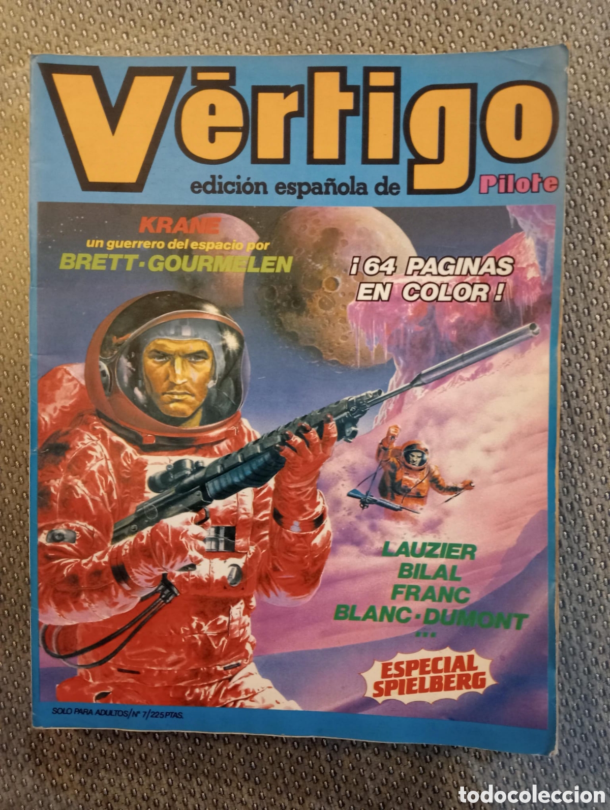 C&oacute;mics: V&Eacute;RTIGO. VERSI&Oacute;N ESPA&Ntilde;OLA DE PILOTE. N&ordm; 7 - Foto 1