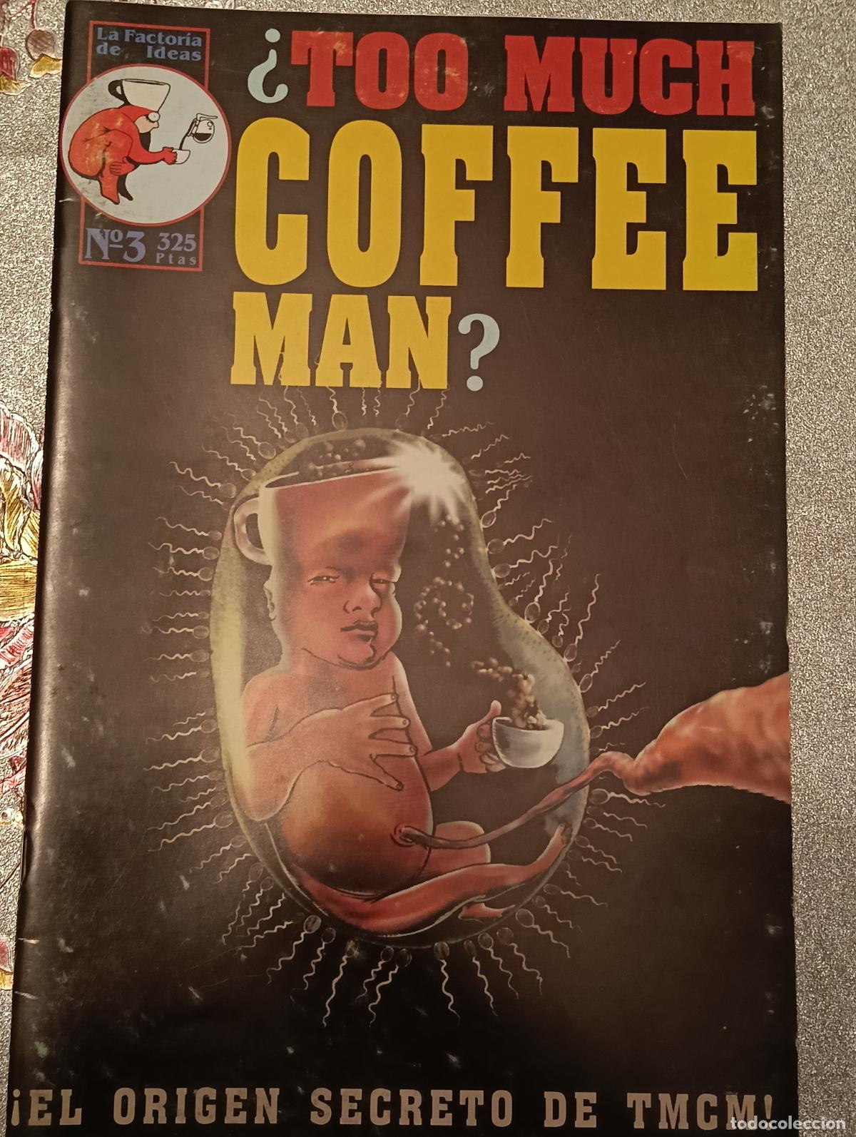 C&oacute;mics: TOO MUCH COFFEE MAN 3. SHANNON WHEELER. COMIC BOOK. LA FACTOR&Iacute;A - Foto 1