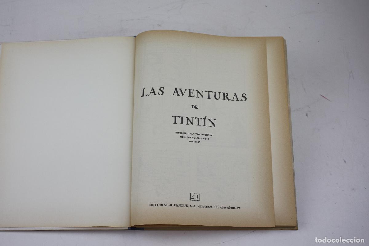 C&oacute;mics: TINTIN EN EL PA&Iacute;S DE LOS SOVIETS. EDICI&Oacute;N DE 1983. JUVENTUD. - Foto 4