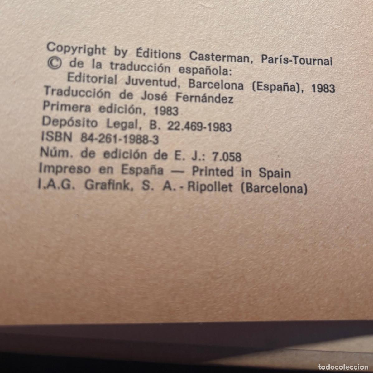 C&oacute;mics: TINTIN EN EL PA&Iacute;S DE LOS SOVIETS. EDICI&Oacute;N DE 1983. JUVENTUD. - Foto 6