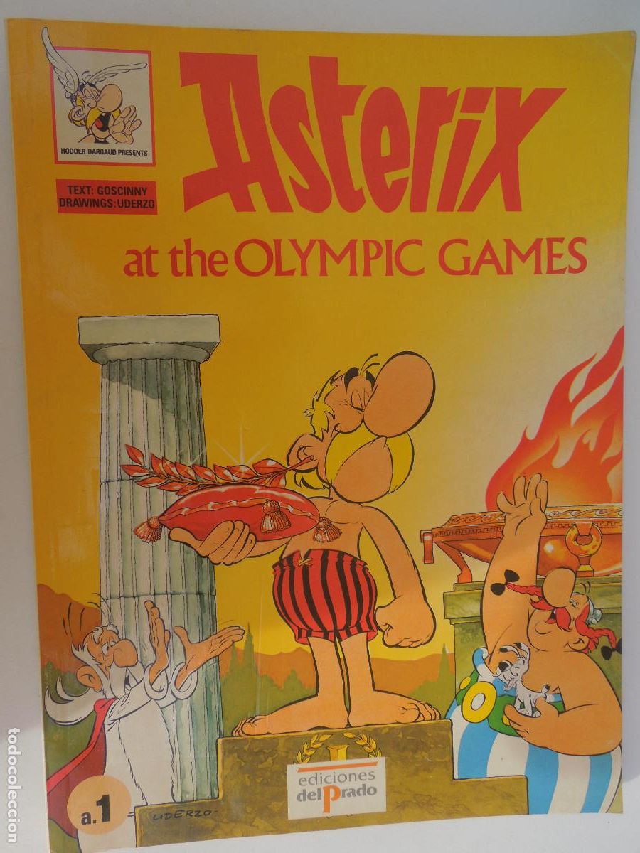 C&oacute;mics: ASTERIX AT THE OLIMPIC GAMES - A1 EDICIONES DEL PRADO EN INGLES -1972 - Foto 1