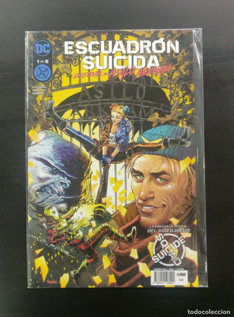 C&oacute;mics: Escuadr&oacute;n Suicida: Destruir el Asilo Arkham 4/5, 2024 (ECC) - Foto 1