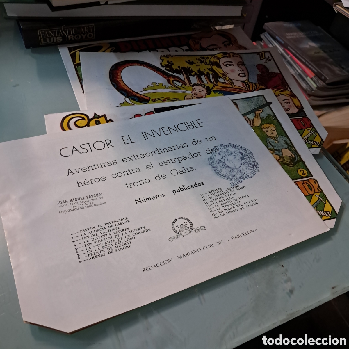 C&oacute;mics: Castor el invencible Editorial Marco, 1.2.3.4.5.6.8 - Foto 3