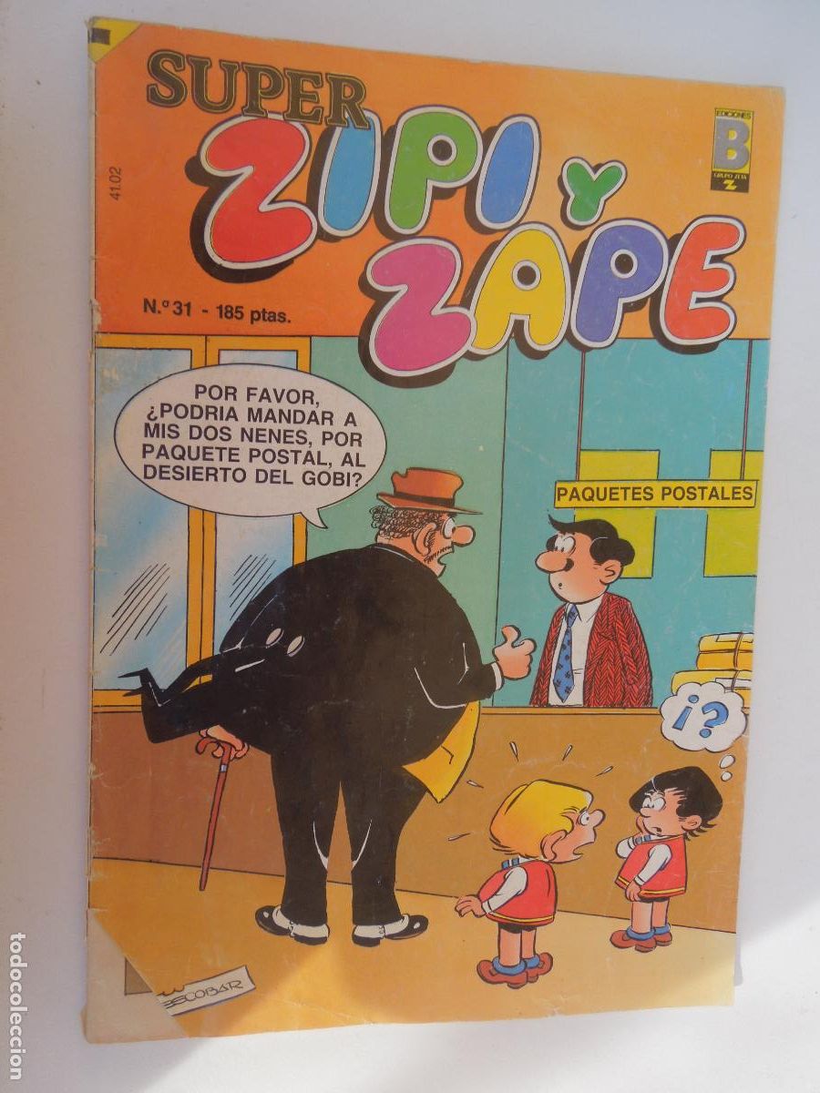 C&oacute;mics: ZIPI Y ZAPE SUPER N&ordm; 31 EDC B -JUNIO 1988 - - Foto 1