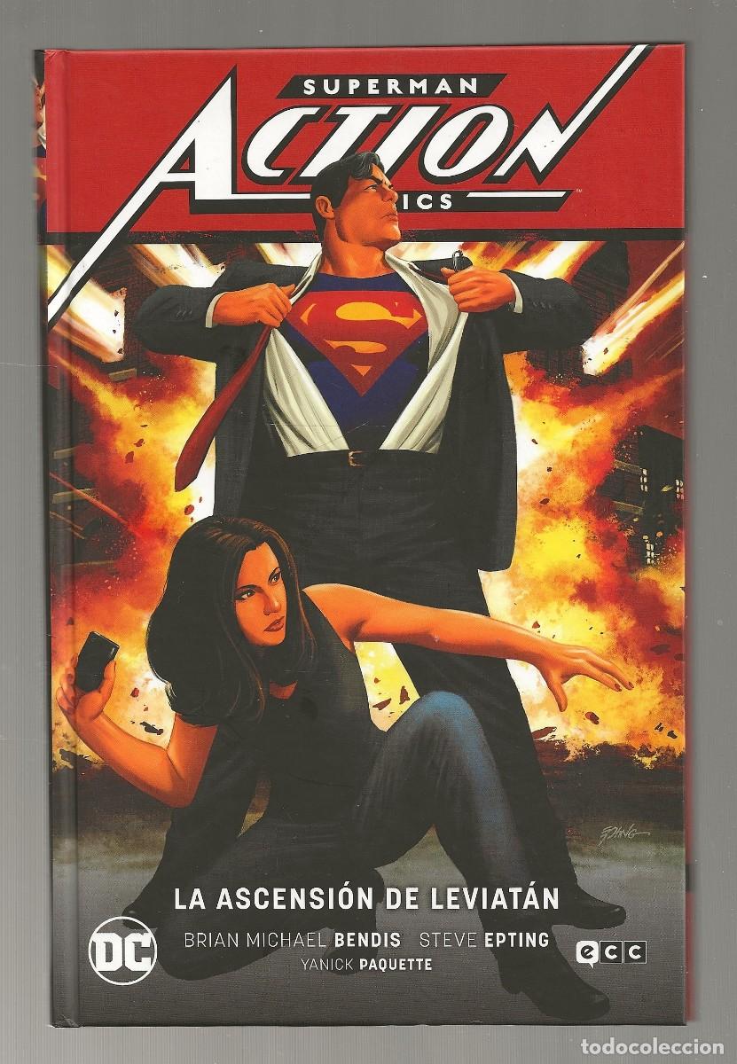 C&oacute;mics: SUPERMAN ACTION COMICS (TOMOS DEL 1 AL 5 -COMPLETA) SAGA LEVIATAN - DC - ECC EXCELENTE ESTADO - Foto 5
