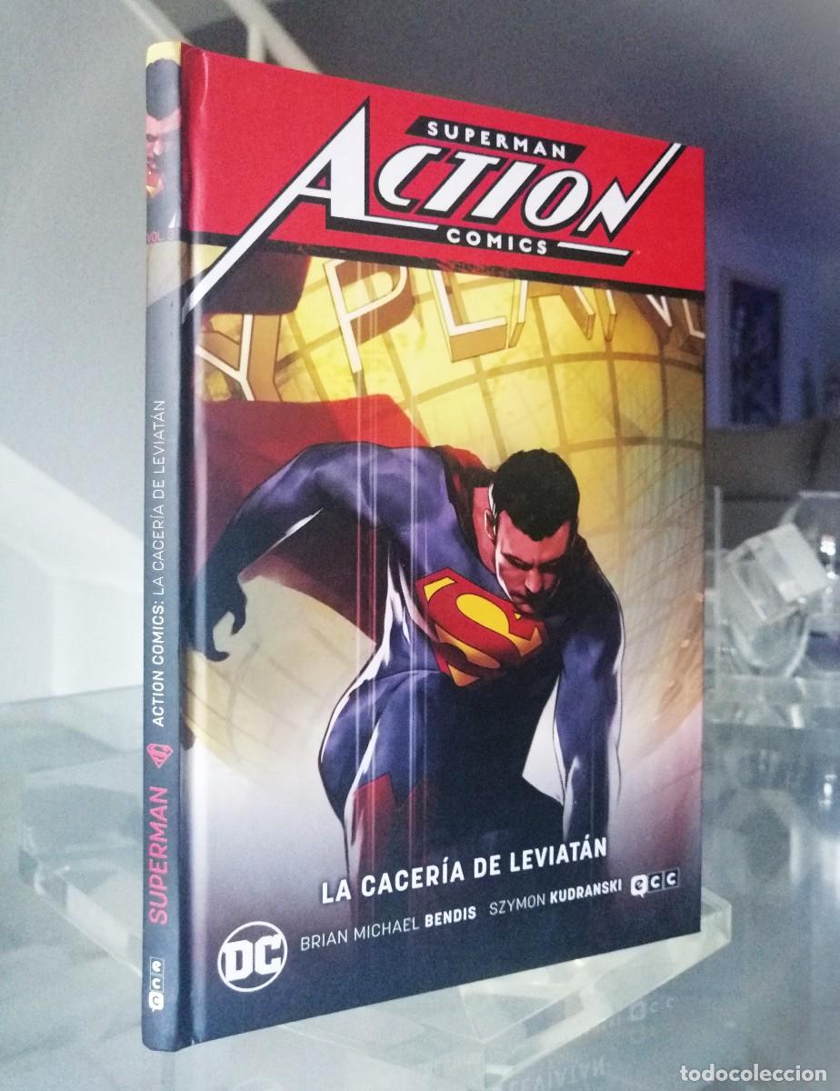 C&oacute;mics: SUPERMAN ACTION COMICS (TOMOS DEL 1 AL 5 -COMPLETA) SAGA LEVIATAN - DC - ECC EXCELENTE ESTADO - Foto 8