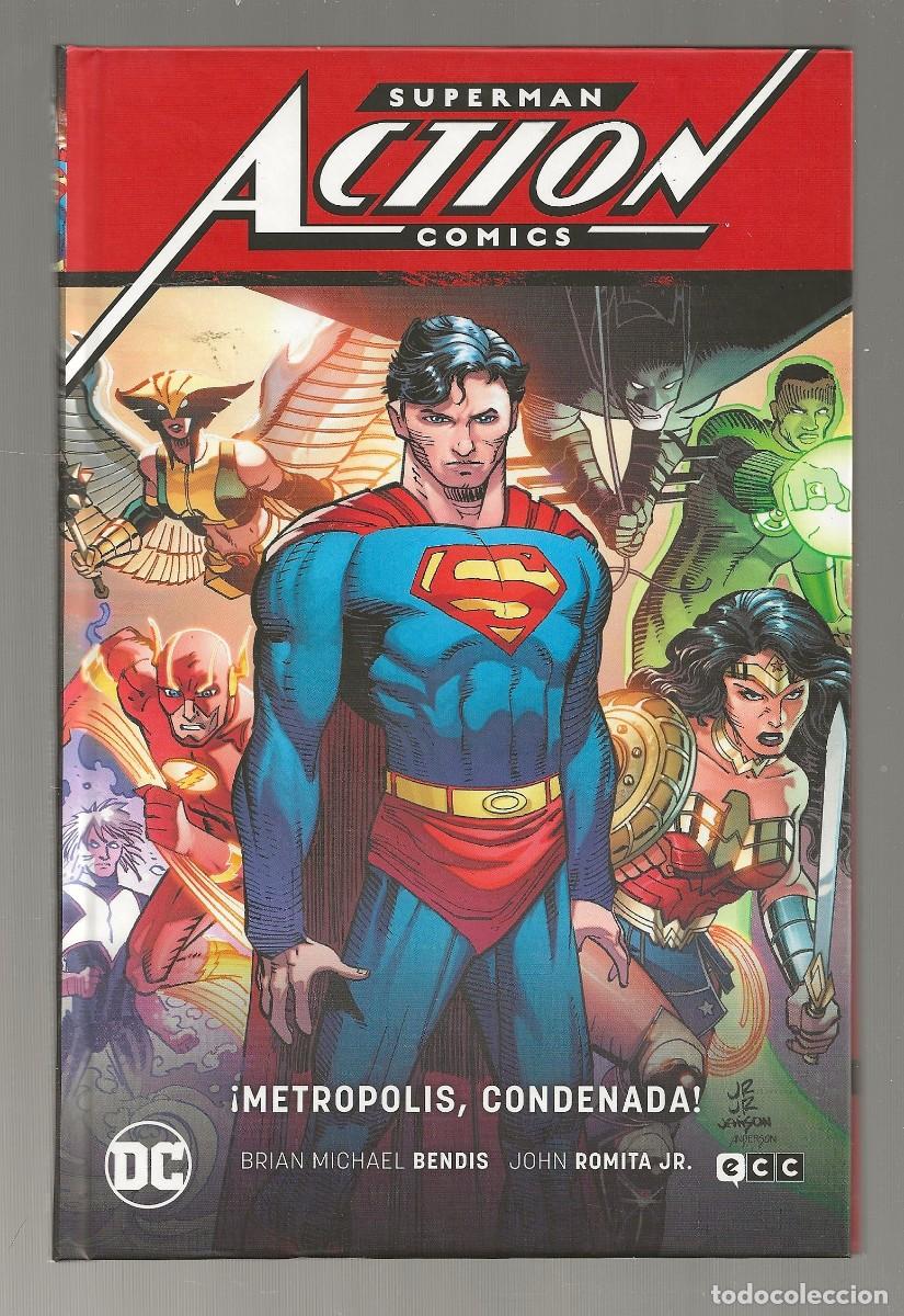 C&oacute;mics: SUPERMAN ACTION COMICS (TOMOS DEL 1 AL 5 -COMPLETA) SAGA LEVIATAN - DC - ECC EXCELENTE ESTADO - Foto 9