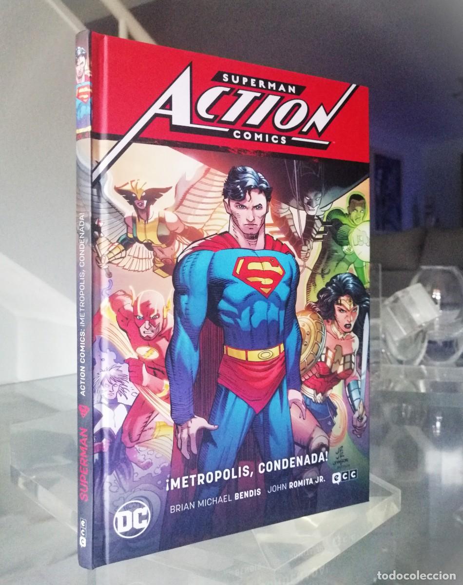 C&oacute;mics: SUPERMAN ACTION COMICS (TOMOS DEL 1 AL 5 -COMPLETA) SAGA LEVIATAN - DC - ECC EXCELENTE ESTADO - Foto 10
