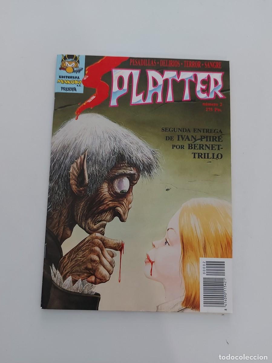 C&oacute;mics: SPLATTER N.&ordm; 2 (DE 7). GRAPA. EDITORIAL MAKOKI. 1991. - Foto 1