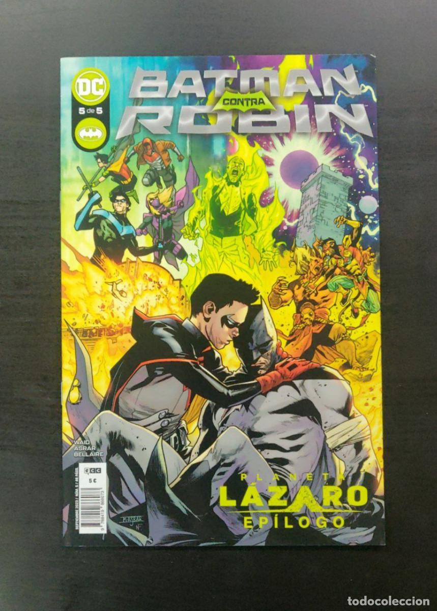 C&oacute;mics: Batman contra Robin n&uacute;m. 5 de 5, 2023 (ECC) - Foto 1