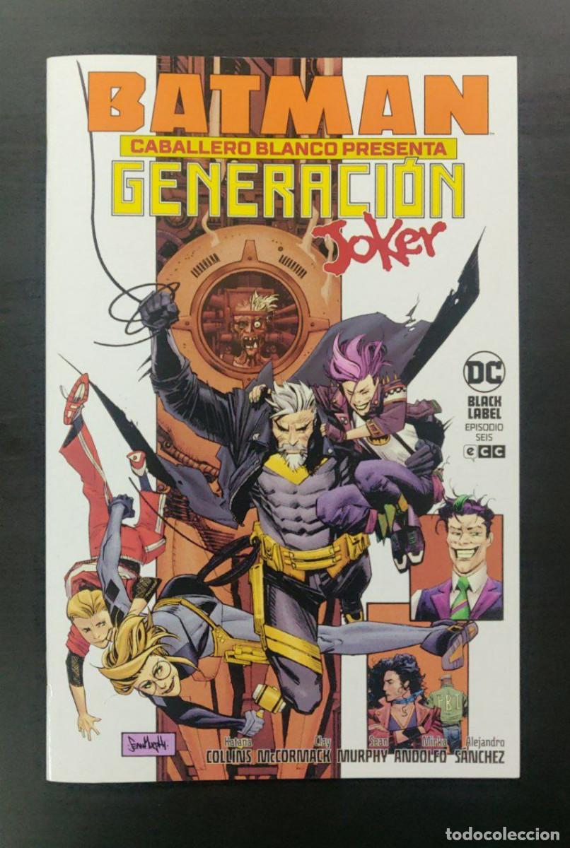 C&oacute;mics: BATMAN Caballero Blanco GENERACI&Oacute;N JOKER (1, 2, 3, 4, y 6), 2023 (ECC) - Foto 2