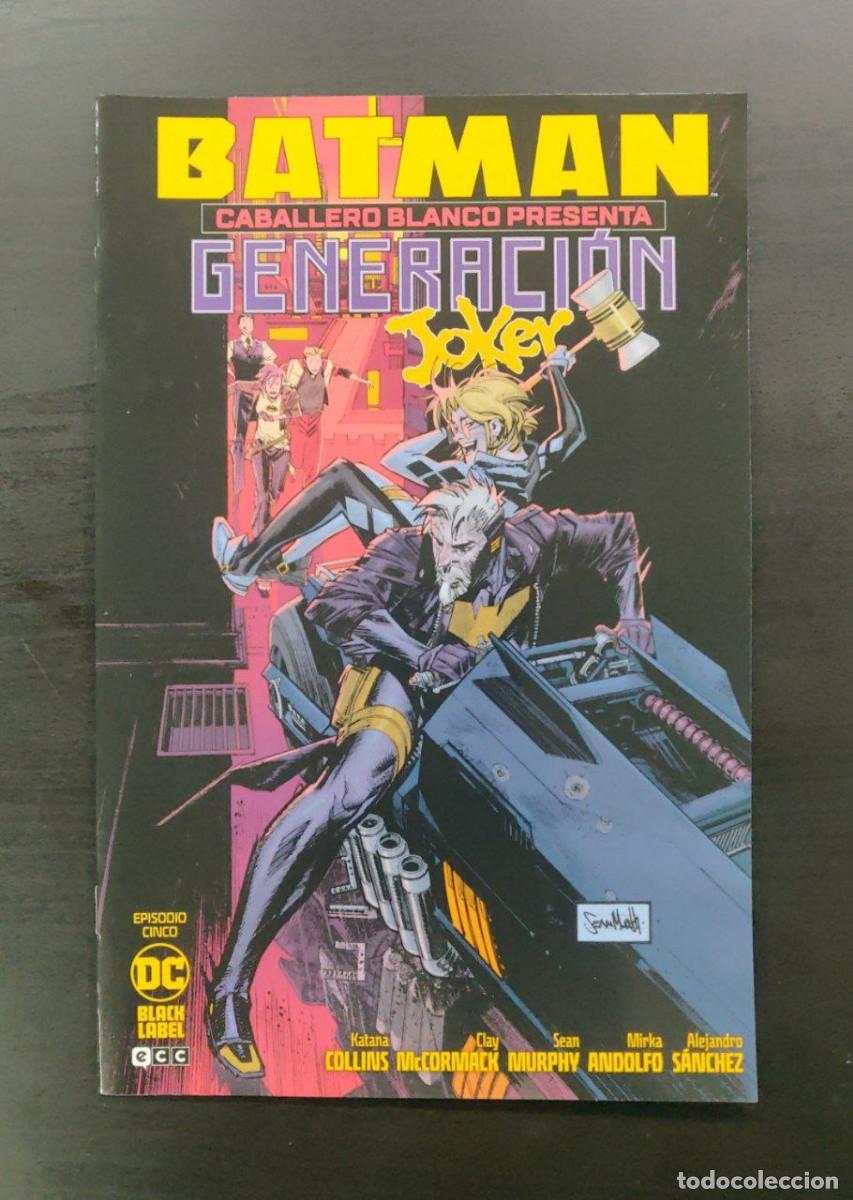C&oacute;mics: BATMAN Caballero Blanco GENERACI&Oacute;N JOKER (1, 2, 3, 4, y 6), 2023 (ECC) - Foto 3