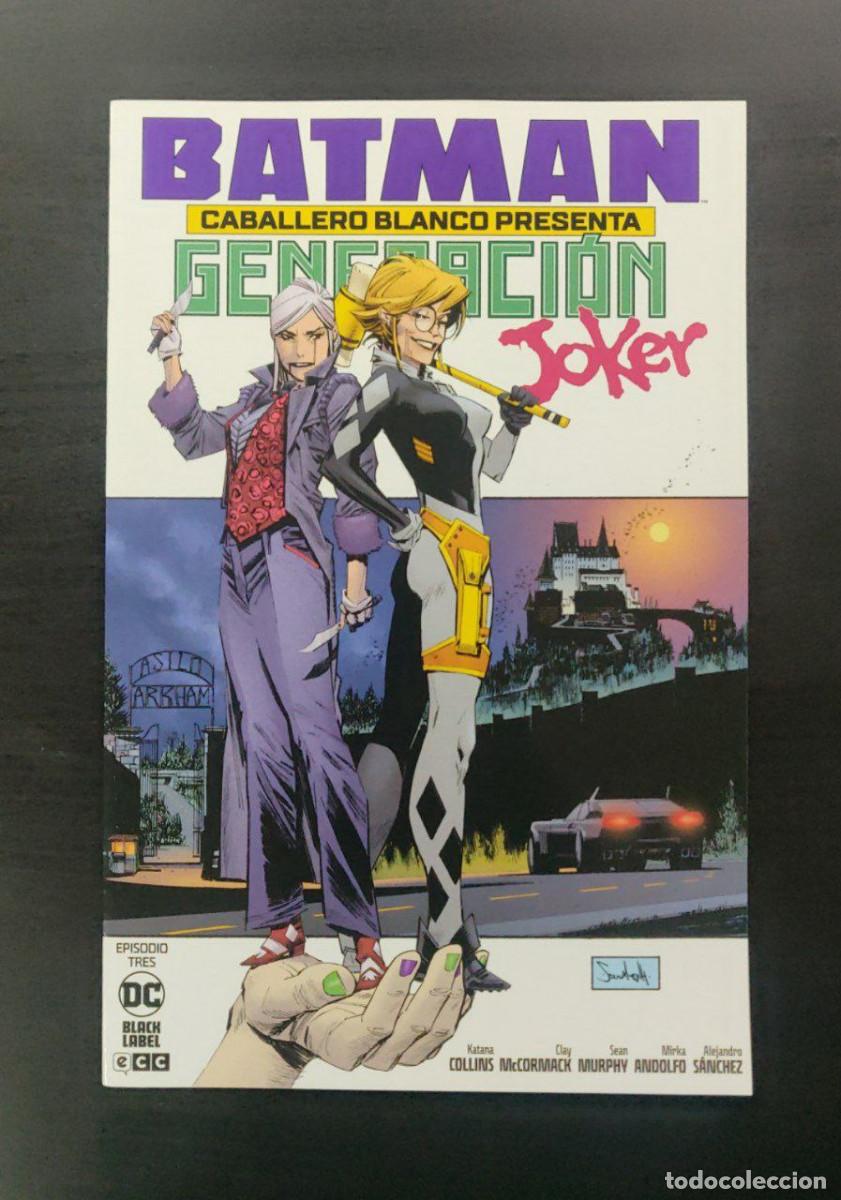 C&oacute;mics: BATMAN Caballero Blanco GENERACI&Oacute;N JOKER (1, 2, 3, 4, y 6), 2023 (ECC) - Foto 5