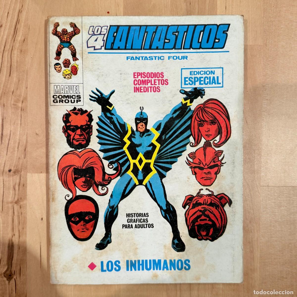 C&oacute;mics: Los 4 Fant&aacute;sticos. Los Inhumanos (num. 22) - Foto 1