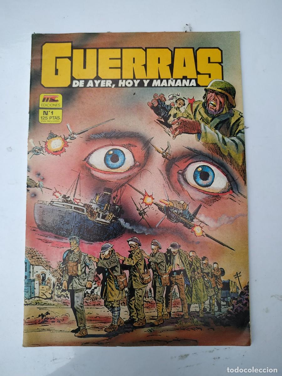 C&oacute;mics: COMIC GUERRAS DE AYER, HOY Y MA&Ntilde;ANA NUMERO 1 - MC EDICIONES - Foto 1