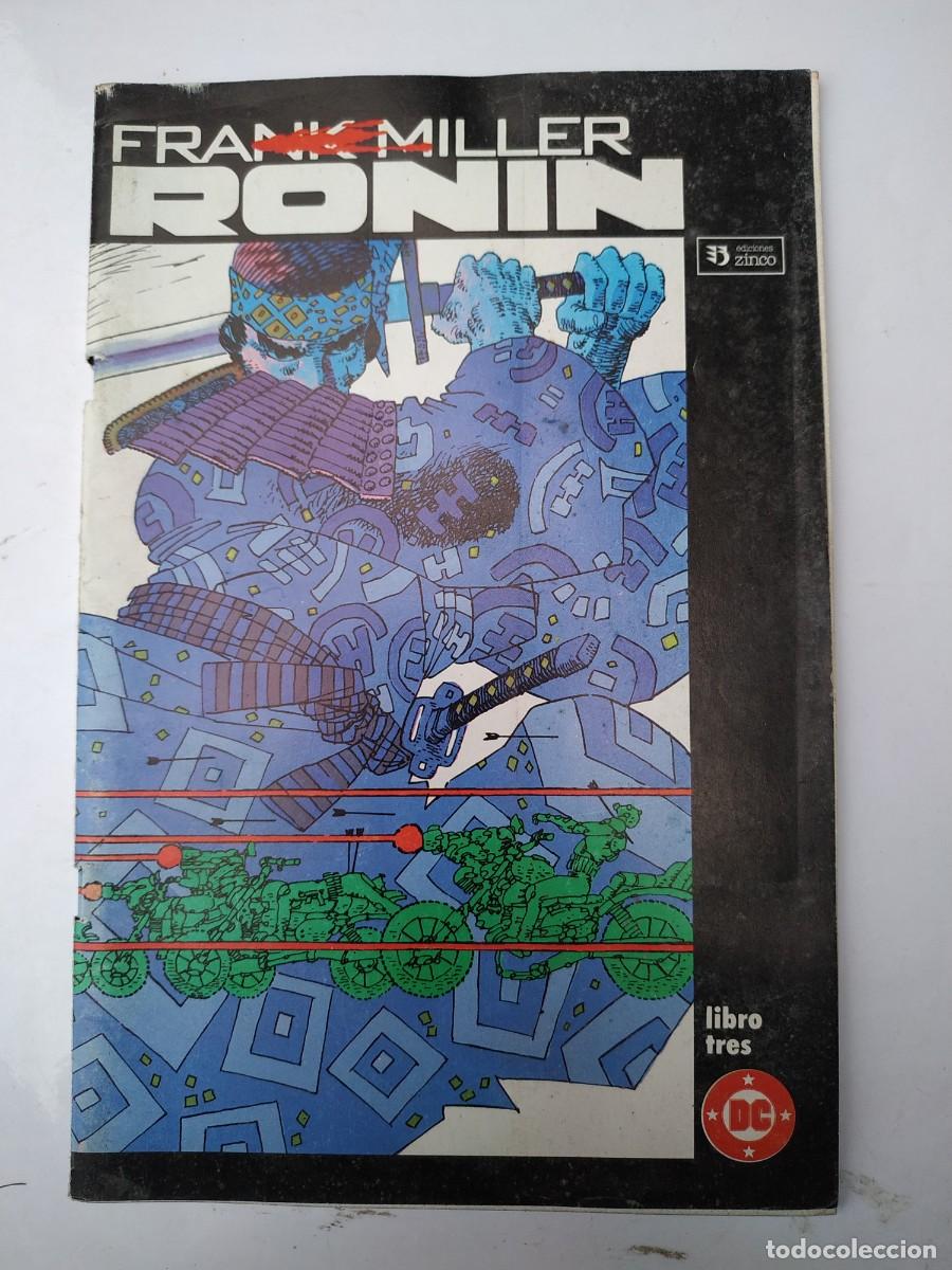 C&oacute;mics: COMIC RONIN LIBRO 3 DE FRANK MILLER - EDICIONES ZINCO - Foto 1