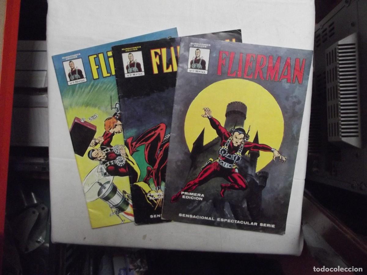 C&oacute;mics: COMICS FLIERMAN N&ordm; 1 - 2 - 3 EDITORIAL VERTICE - Foto 1