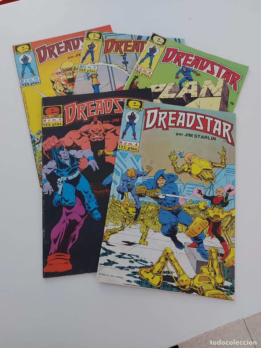 C&oacute;mics: LOTE DREADSTAR. 5 EJEMPLARES (DE 18). GRAPA. EPIC C&Oacute;MICS. MARVEL. 1986. - Foto 1
