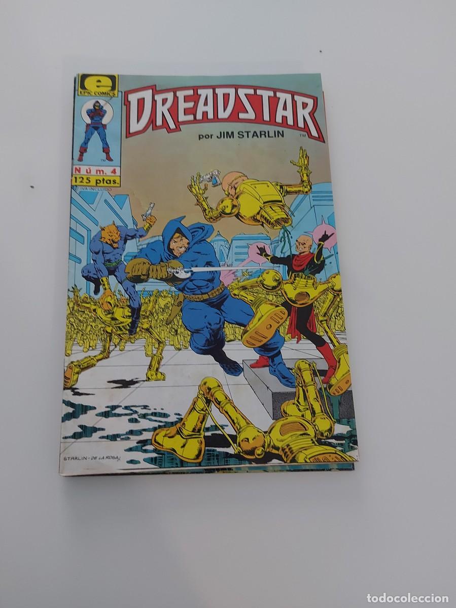C&oacute;mics: LOTE DREADSTAR. 5 EJEMPLARES (DE 18). GRAPA. EPIC C&Oacute;MICS. MARVEL. 1986. - Foto 2