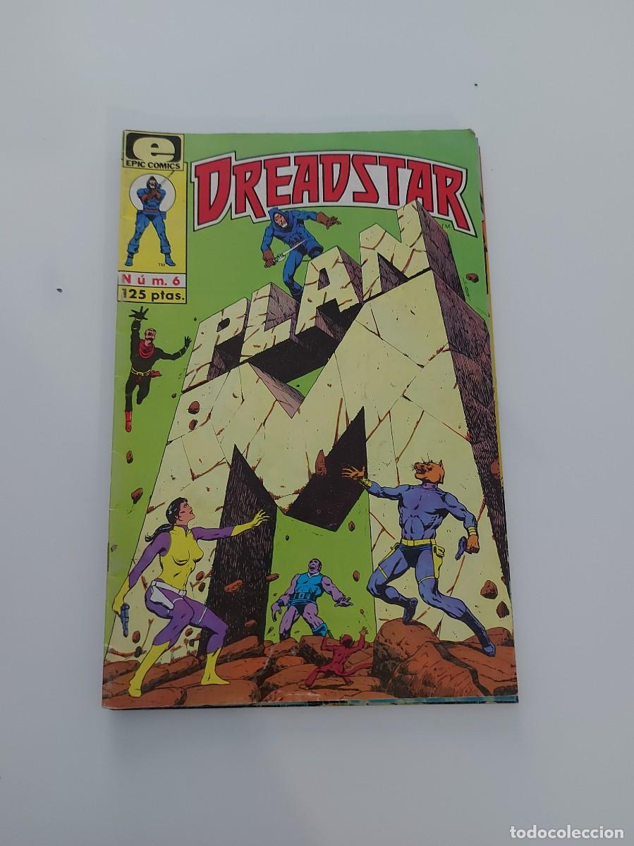 C&oacute;mics: LOTE DREADSTAR. 5 EJEMPLARES (DE 18). GRAPA. EPIC C&Oacute;MICS. MARVEL. 1986. - Foto 4