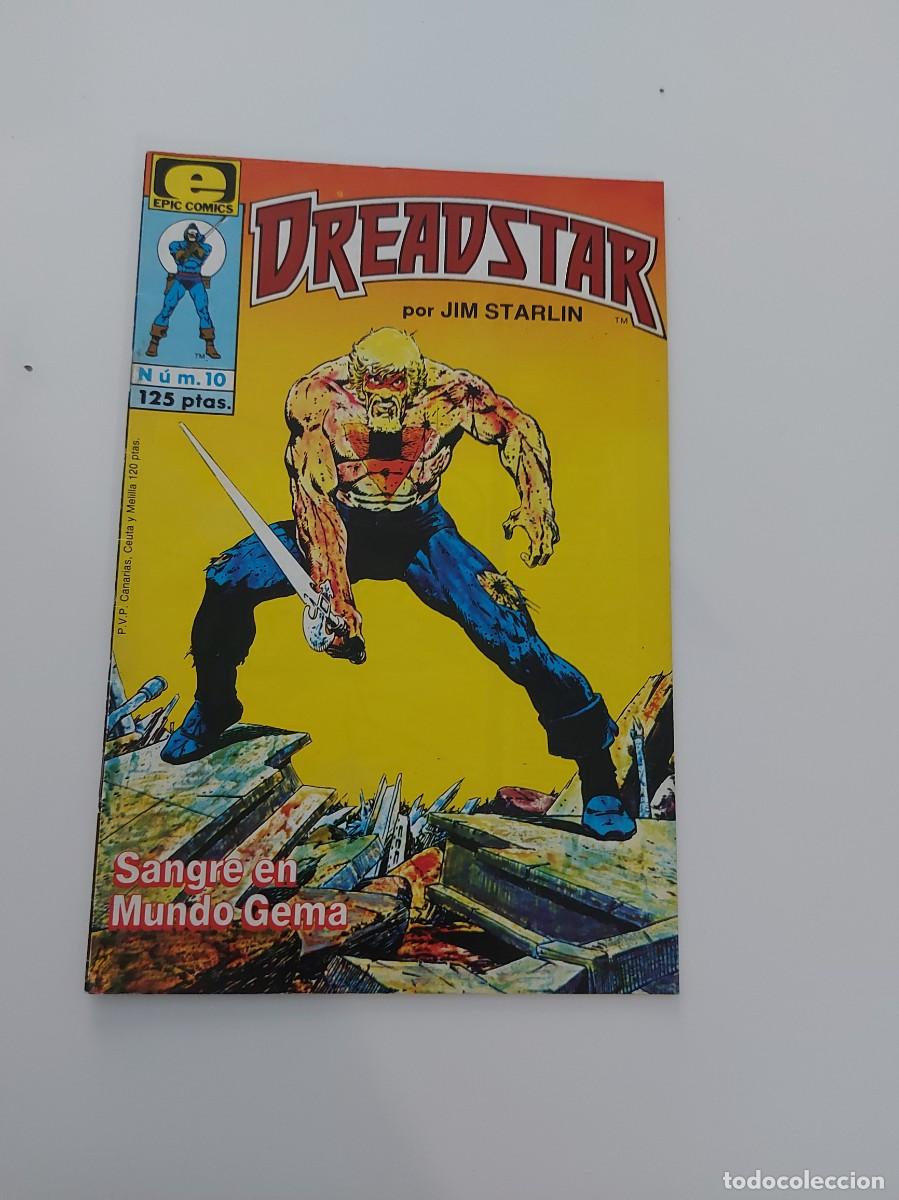 C&oacute;mics: LOTE DREADSTAR. 5 EJEMPLARES (DE 18). GRAPA. EPIC C&Oacute;MICS. MARVEL. 1986. - Foto 6