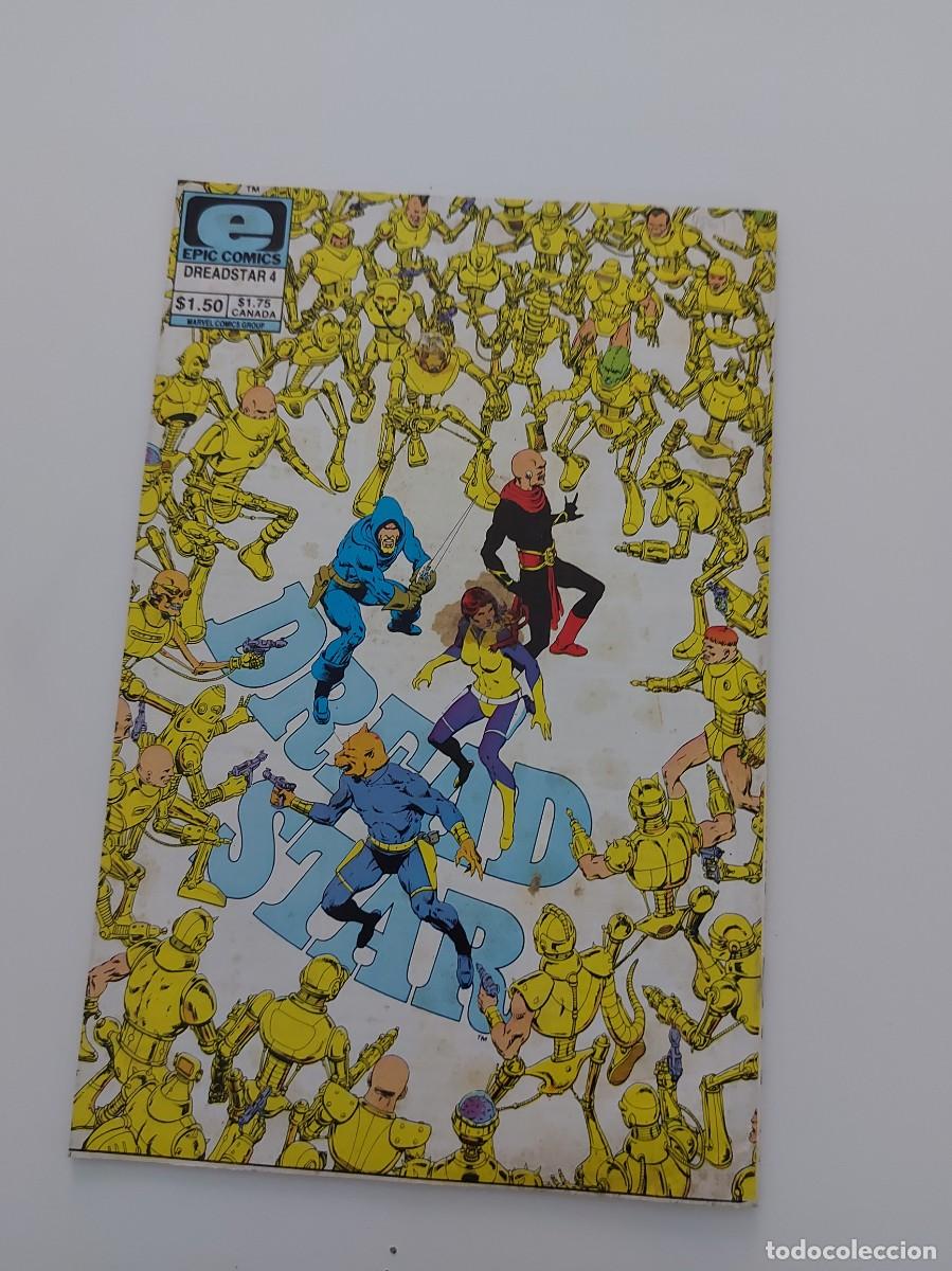 C&oacute;mics: LOTE DREADSTAR. 5 EJEMPLARES (DE 18). GRAPA. EPIC C&Oacute;MICS. MARVEL. 1986. - Foto 8