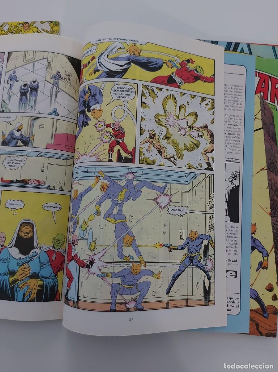 C&oacute;mics: LOTE DREADSTAR. 5 EJEMPLARES (DE 18). GRAPA. EPIC C&Oacute;MICS. MARVEL. 1986. - Foto 15