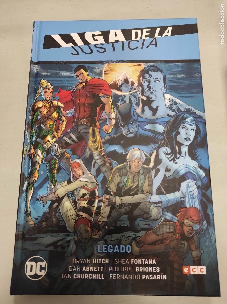 C&oacute;mics: LIGA DE LA JUSTICIA: LEGADO - TAPA DURA ECC - Foto 1