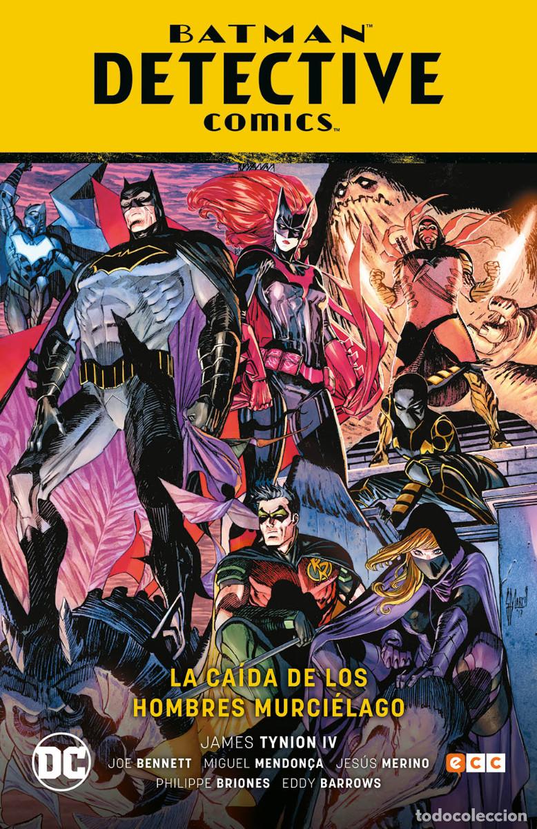 C&oacute;mics: BATMAN DETECTIVE COMICS: LA CAIDA DE LOS HOMBRES MURCIELAGO - TOMO ECC - NUEVO - Foto 1