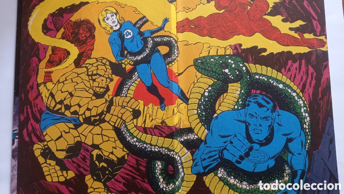 C&oacute;mics: LOS CUATRO 4 FANTASTICOS. Ed. LAIDA - Foto 2