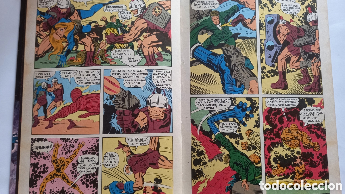 C&oacute;mics: LOS CUATRO 4 FANTASTICOS. Ed. LAIDA - Foto 3