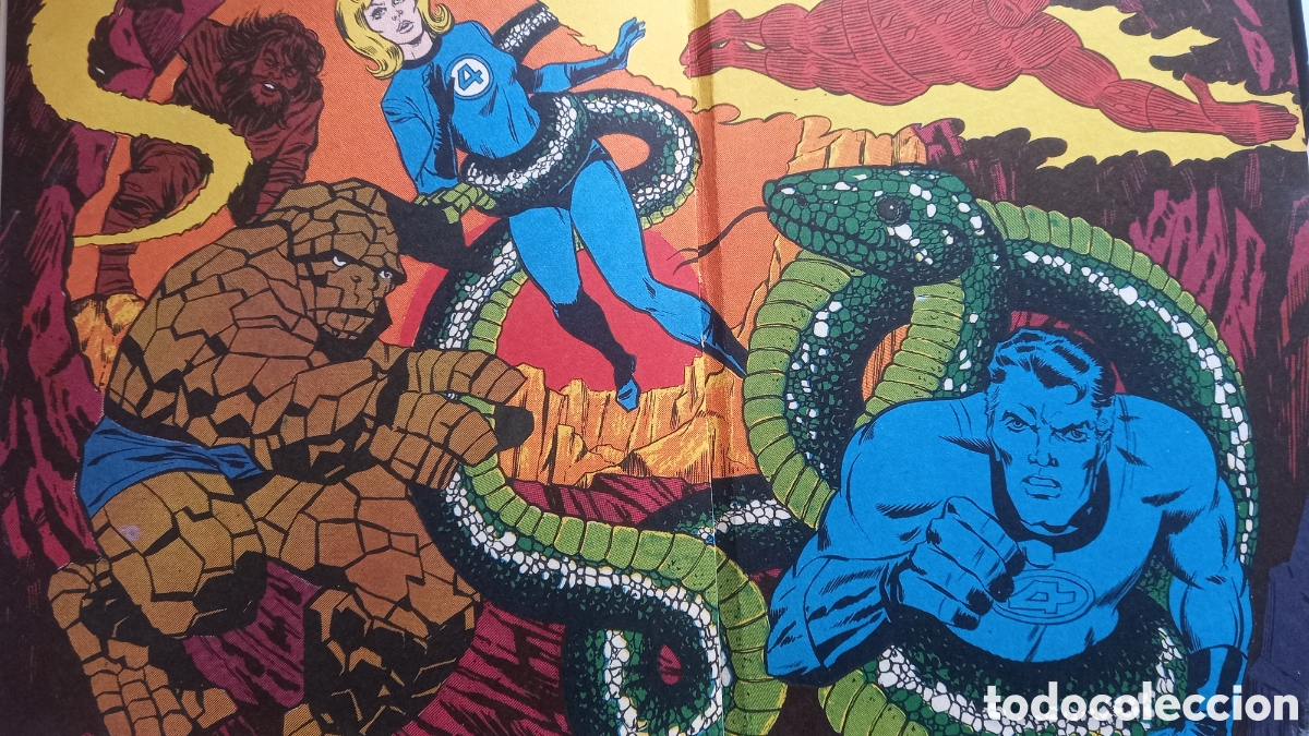 C&oacute;mics: LOS CUATRO 4 FANTASTICOS. Ed. LAIDA - Foto 4