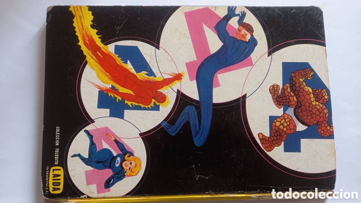 C&oacute;mics: LOS CUATRO 4 FANTASTICOS. Ed. LAIDA - Foto 5