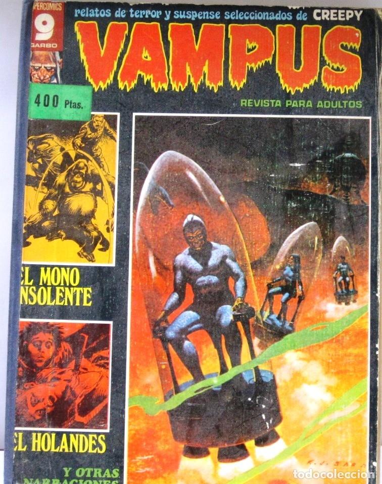 Comics : VAMPUS -VARIOS RELATOS DE TERROR Y SUSPENSE - ENCUADERNADO TAPA DURA - COMIC