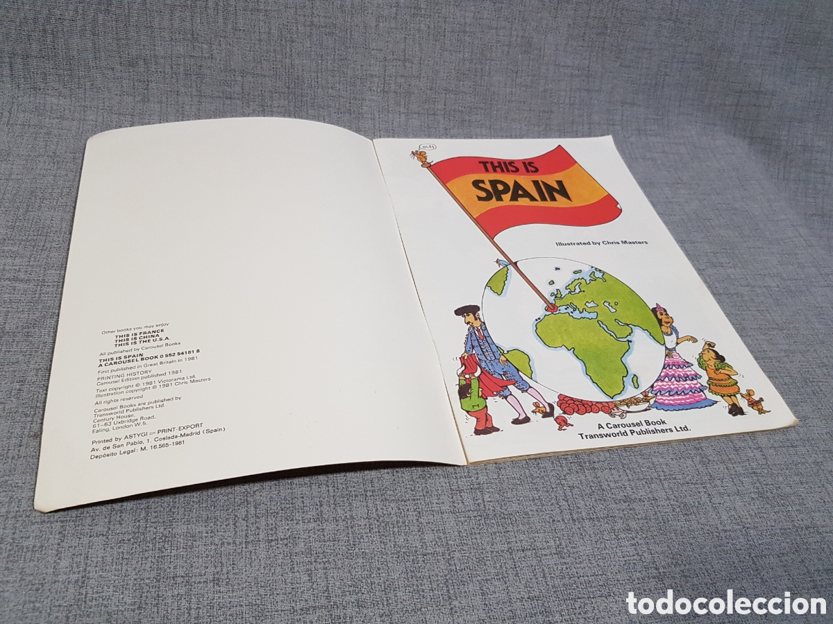 C&oacute;mics: THIS IS SPAIN. CAROUSEL A&Ntilde;O 1981. IDIOMA: INGL&Eacute;S - Foto 11